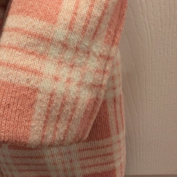 Girls toddler Old Navy pink plaid peacoat, size 4T - Picture 4 of 7